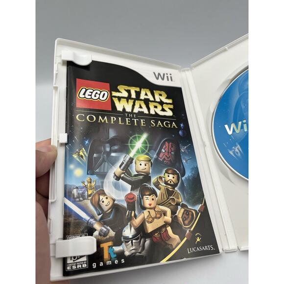 LEGO Star Wars - The Complete Saga (Wii, 2007) Free Shipping CIB TESTED - Picture 8 of 9